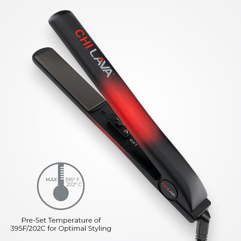 LAVA 1 Inch Analog Volcanic Ceramic Hairstyling Iron, , large image number null